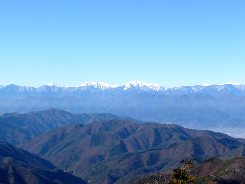 赤石岳、荒川岳