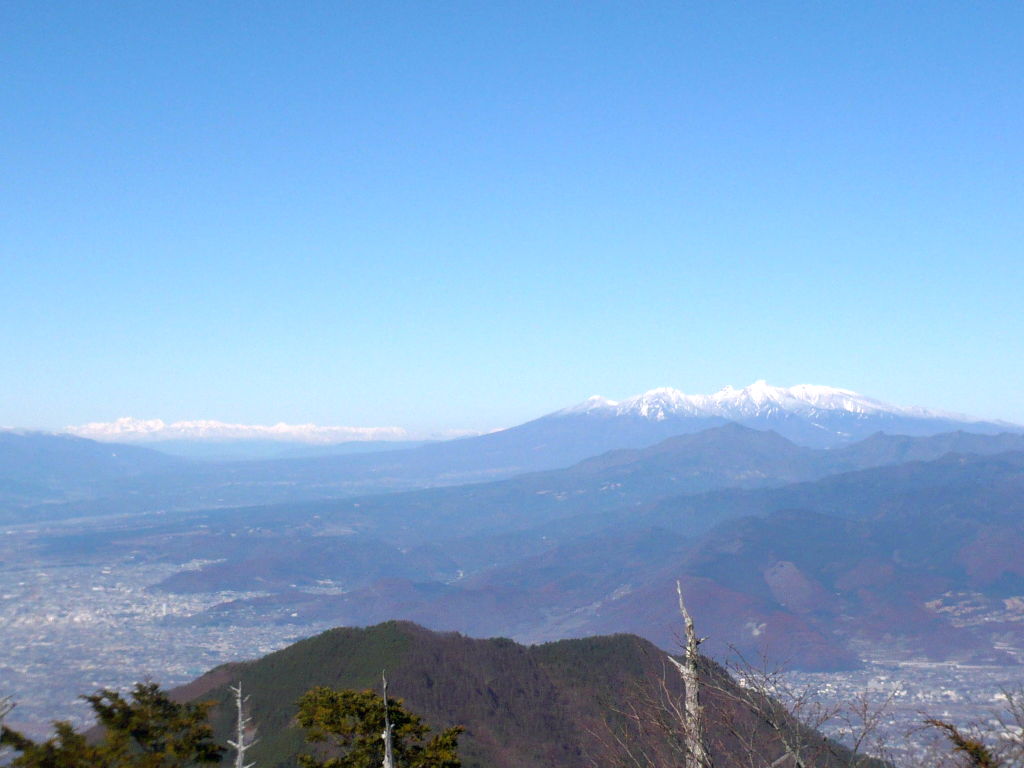 北アルプス、八ヶ岳