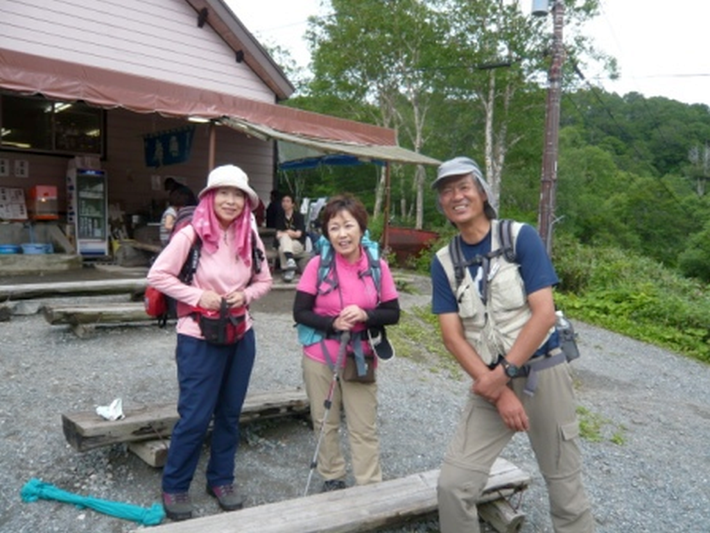  鳩待峠にて