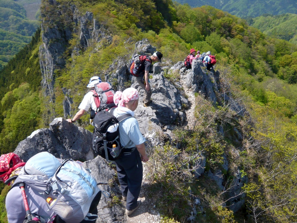  西岳からの下山②