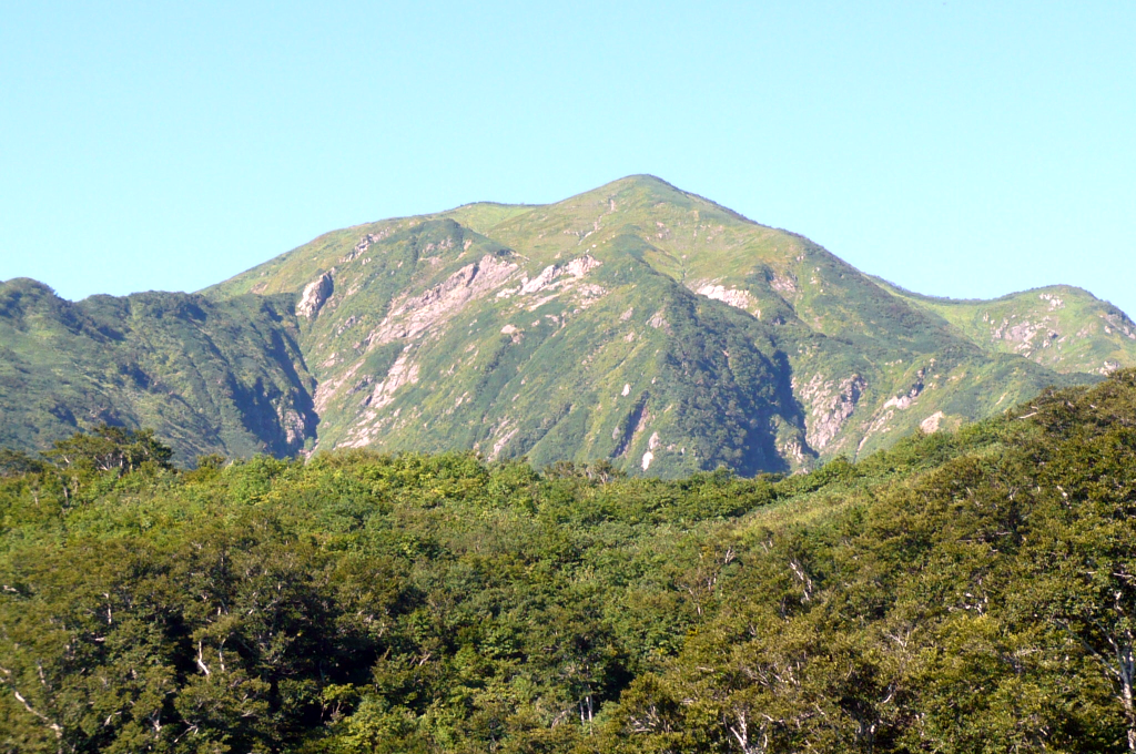 越後駒ケ岳の山容