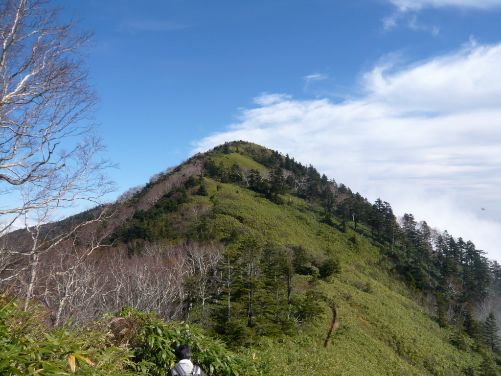 黒姫山山頂まであと少し