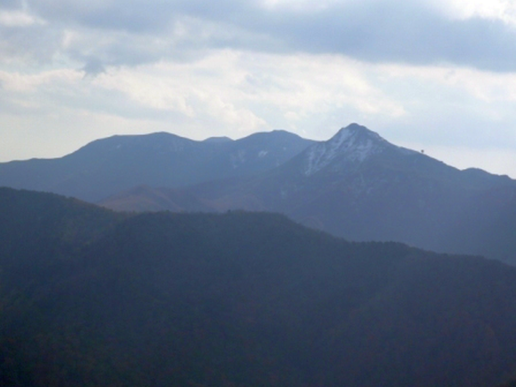  山頂より那須岳方向