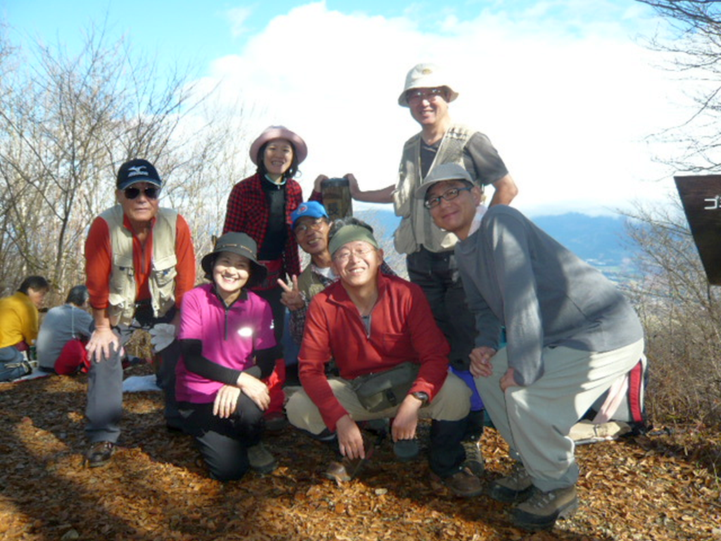  長者ヶ岳山頂　集合写真