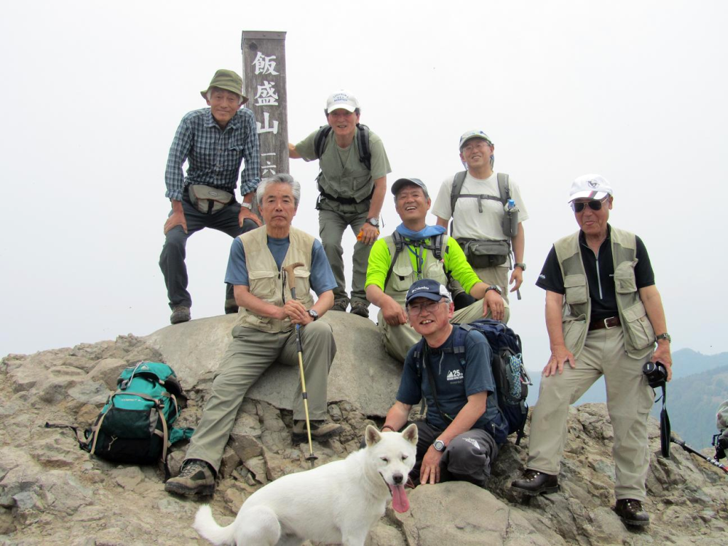 飯盛山山頂