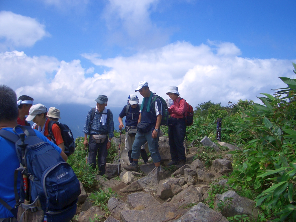 松手山山頂