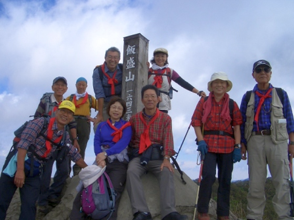 ３班　山頂にて