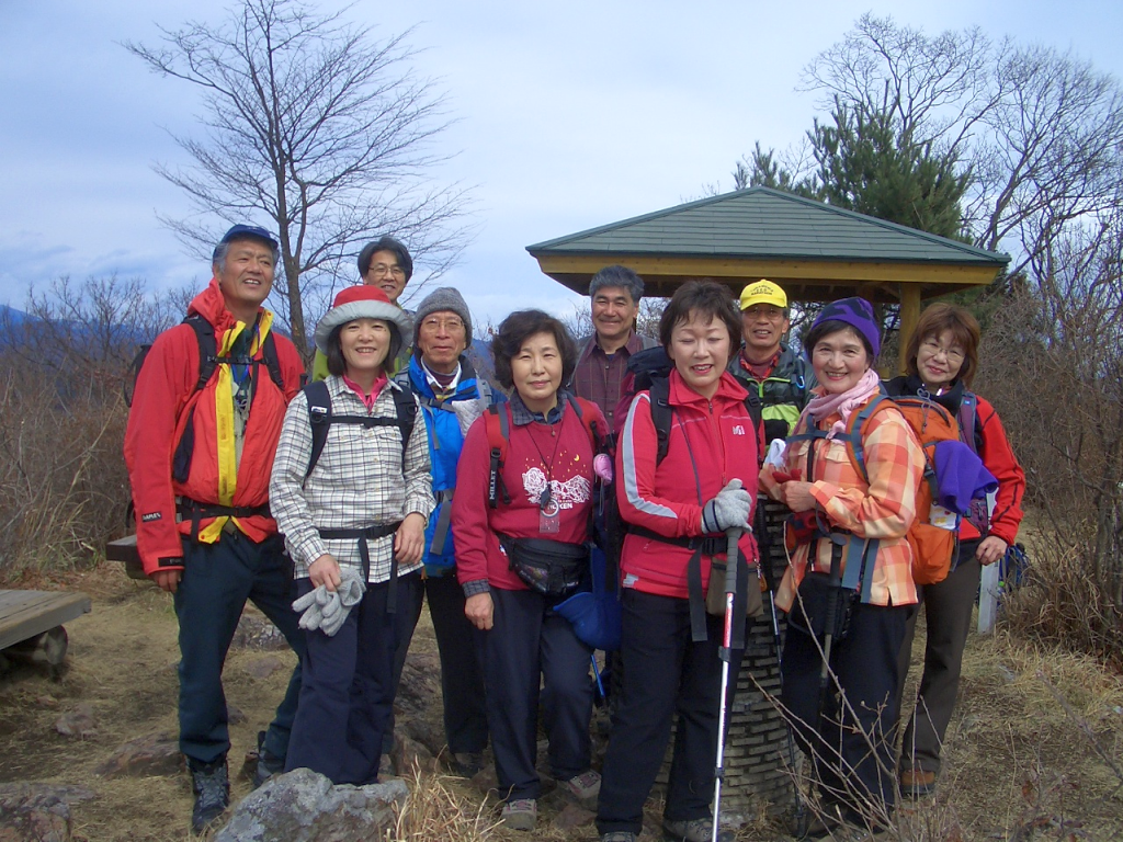  行道山山頂集合写真