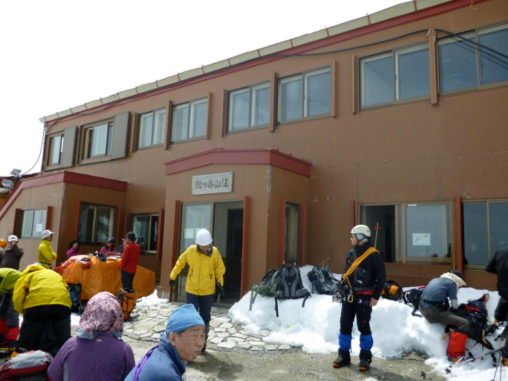  槍ヶ岳山荘に到着しました