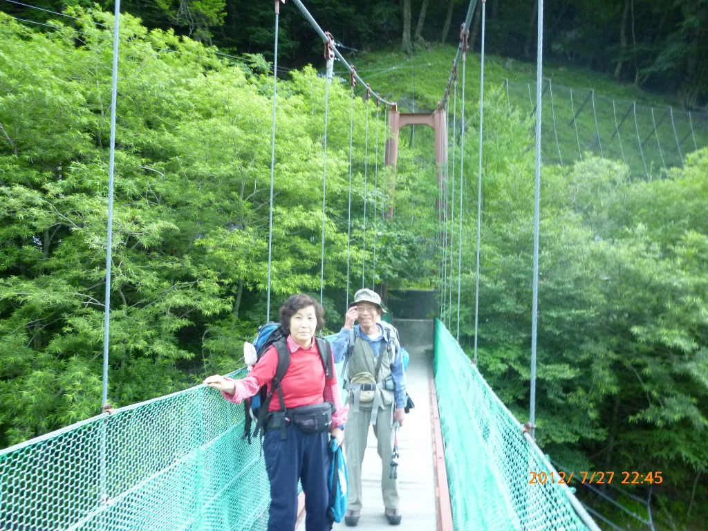  広河原から登ります