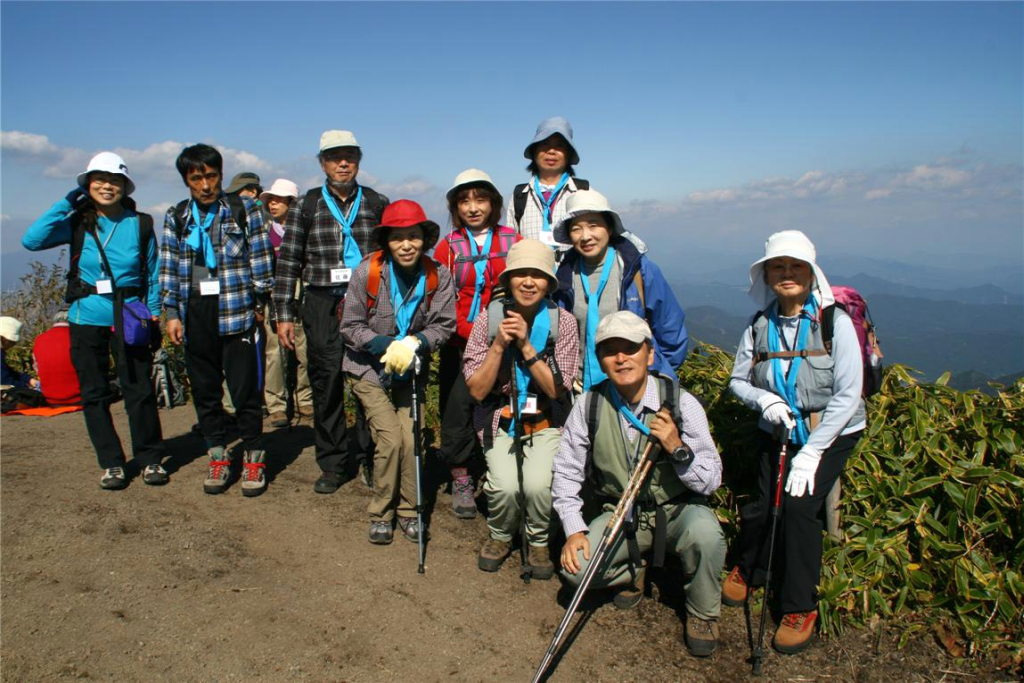  第三班　山頂にて