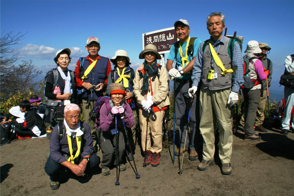  第三班　山頂にて②