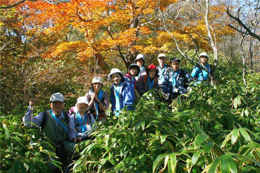  第五班　山頂にて