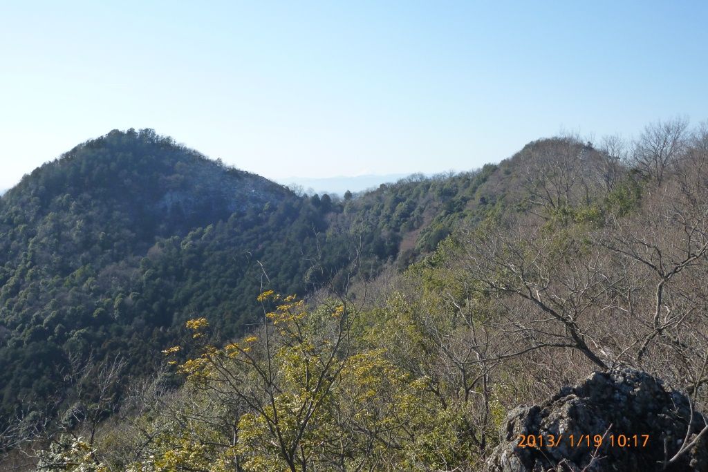  大坊山がもうあんなところに