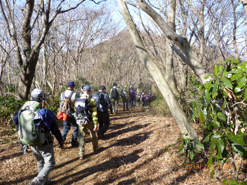  吾国山へ向かいます