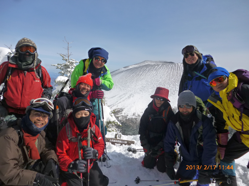  山頂集合写真