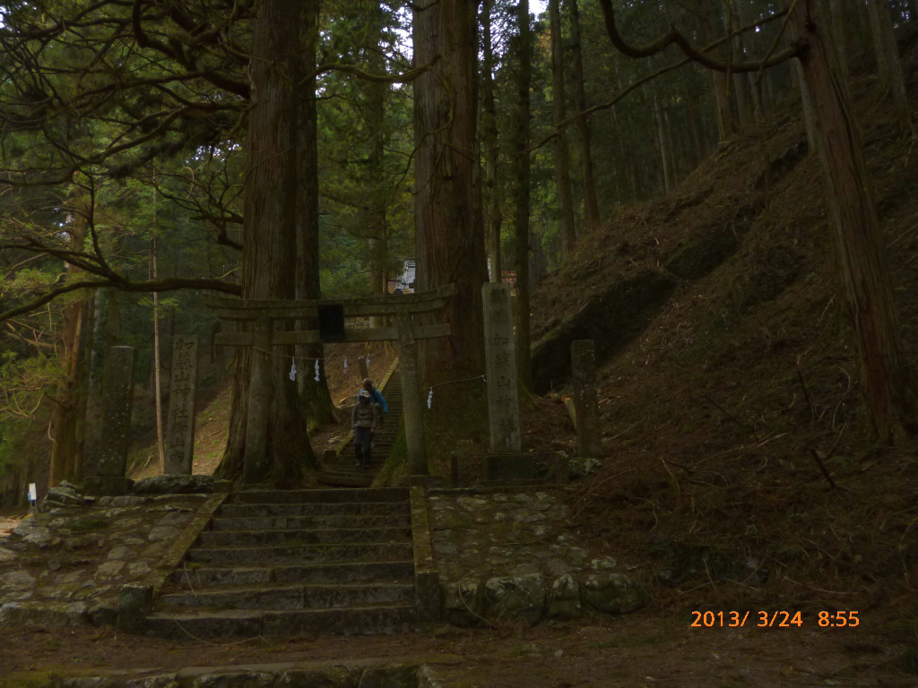  加蘇山神社、源義経のロケに使用された