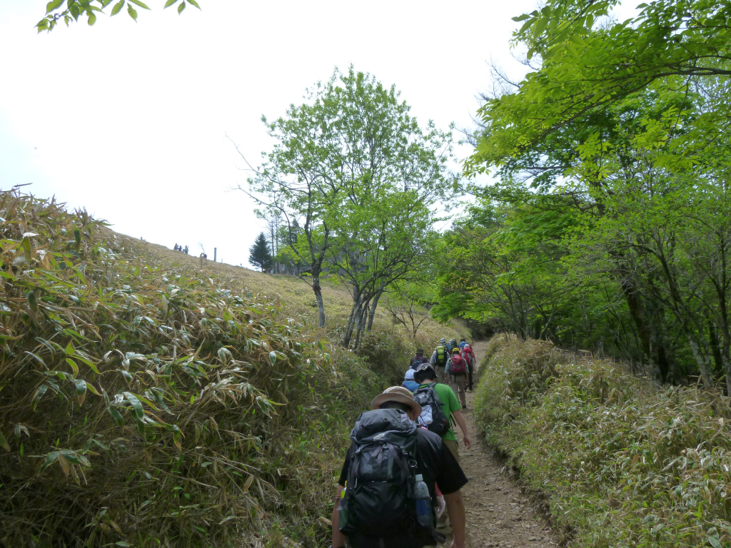  もうすぐ介山荘です