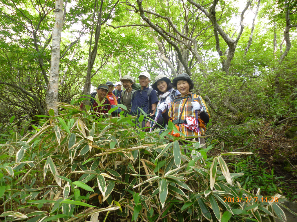  写真下山の途中で