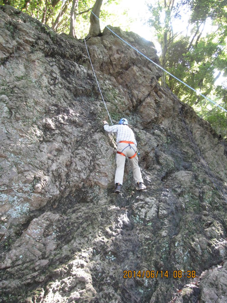 順調に登ります