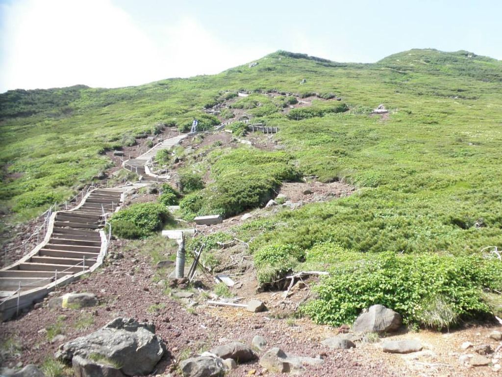 富良野岳への登り