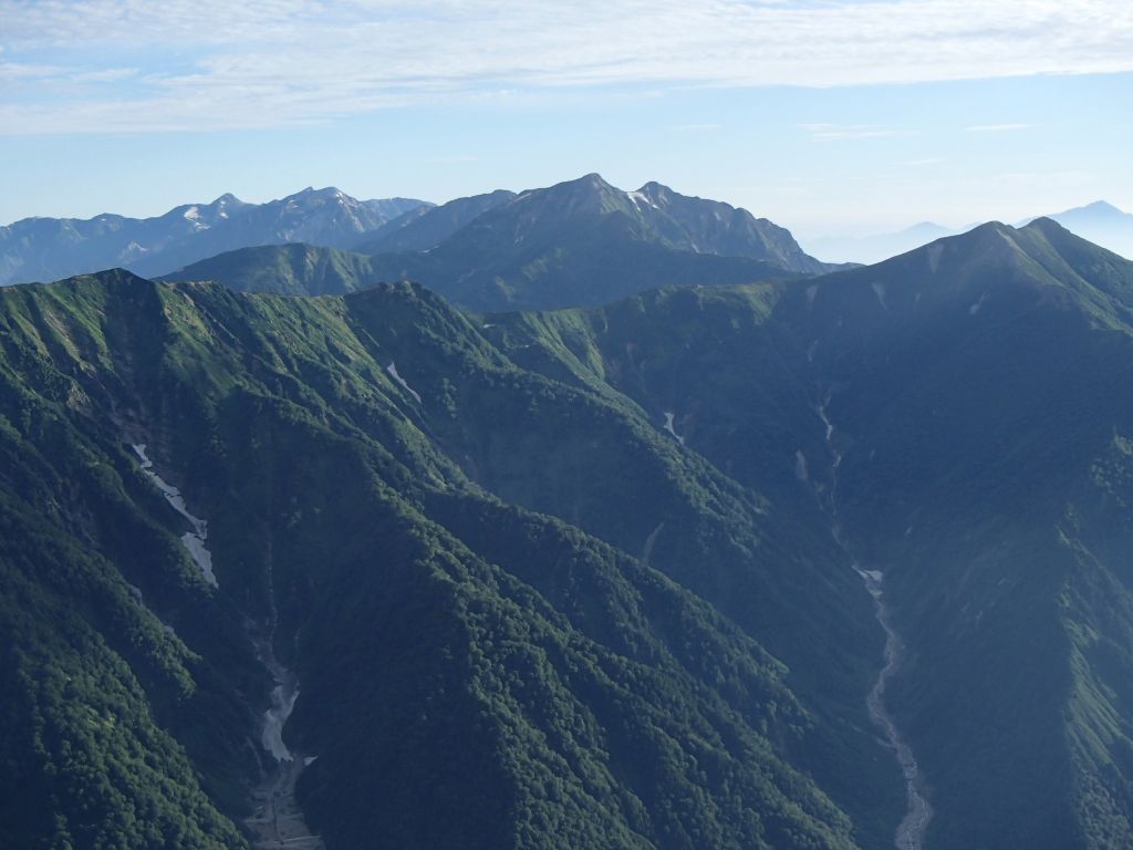 鹿島槍方面