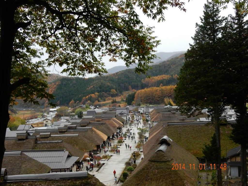 大内宿遠景