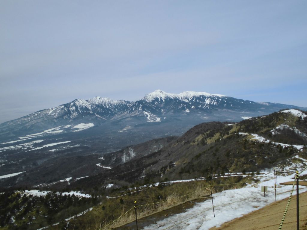 山頂からの八ヶ岳