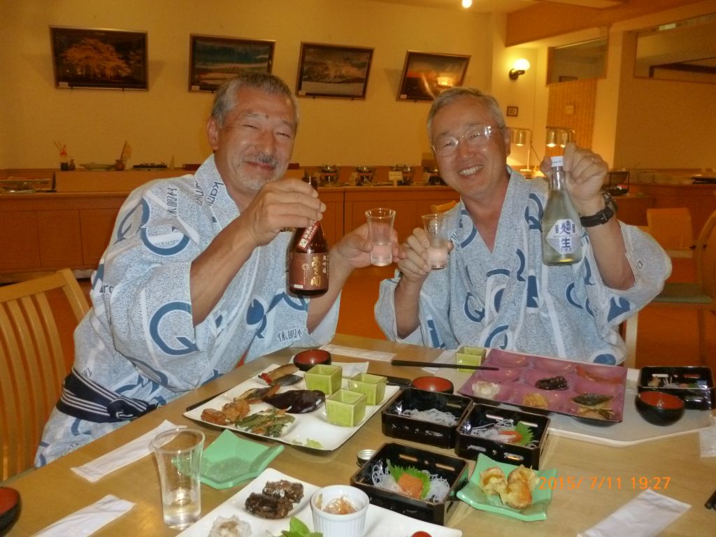 岩手の地酒で乾杯