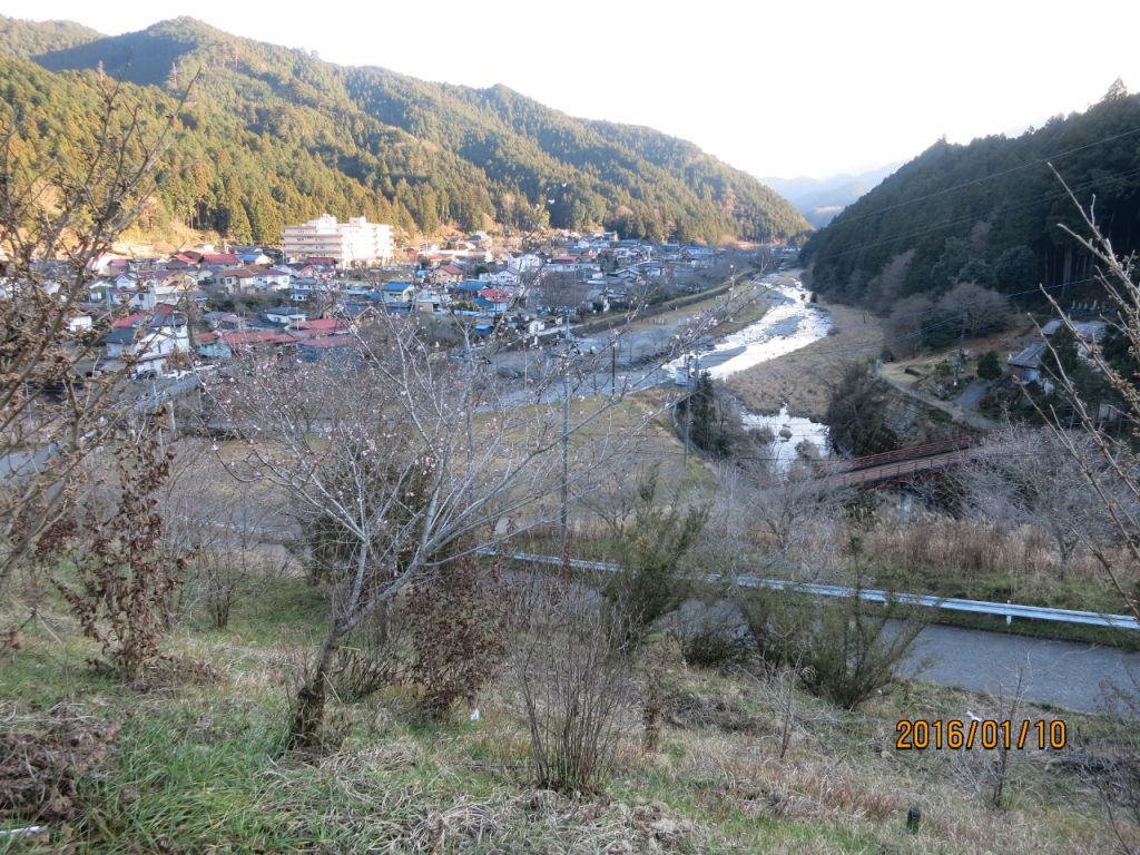 下山、さあ温泉