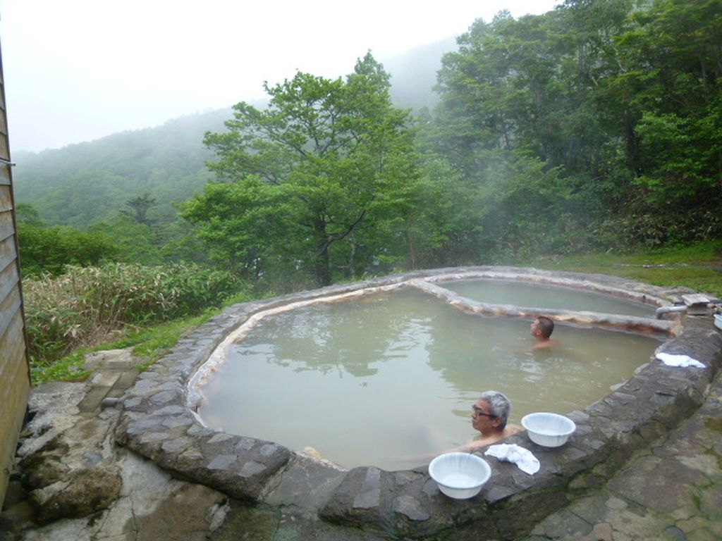 煙草屋の露天風呂です