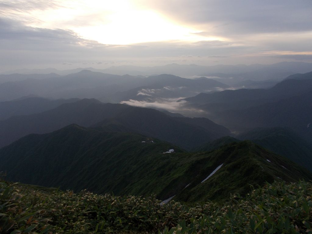 銀山湖の雲海