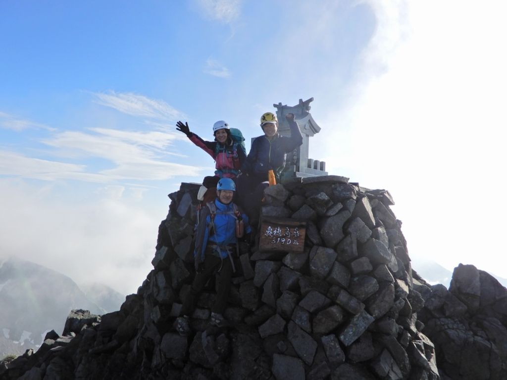 (31)奥穂高山頂です