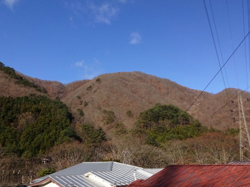 これから登る南平山