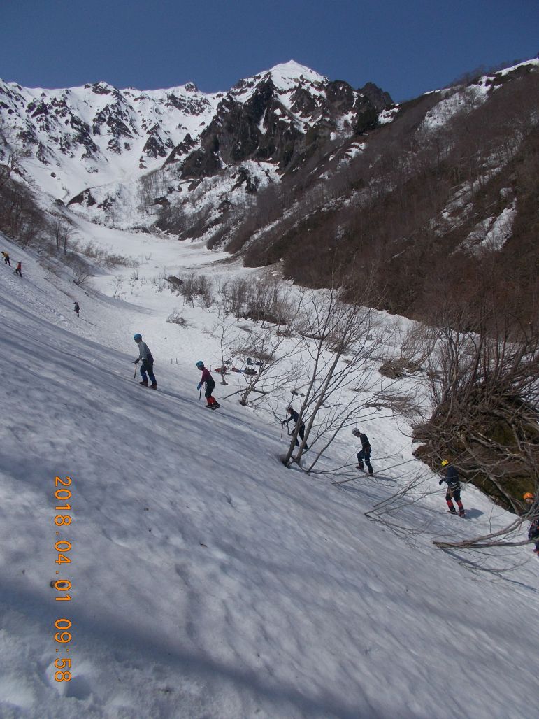 まずは登山訓練