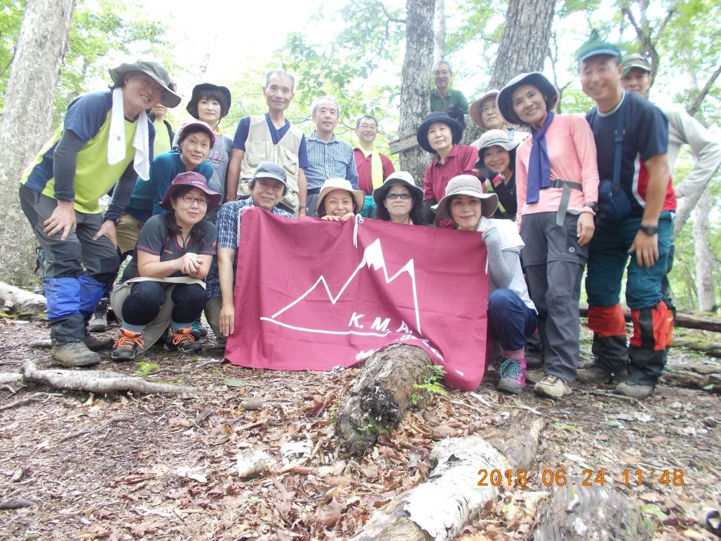 山頂集合写真