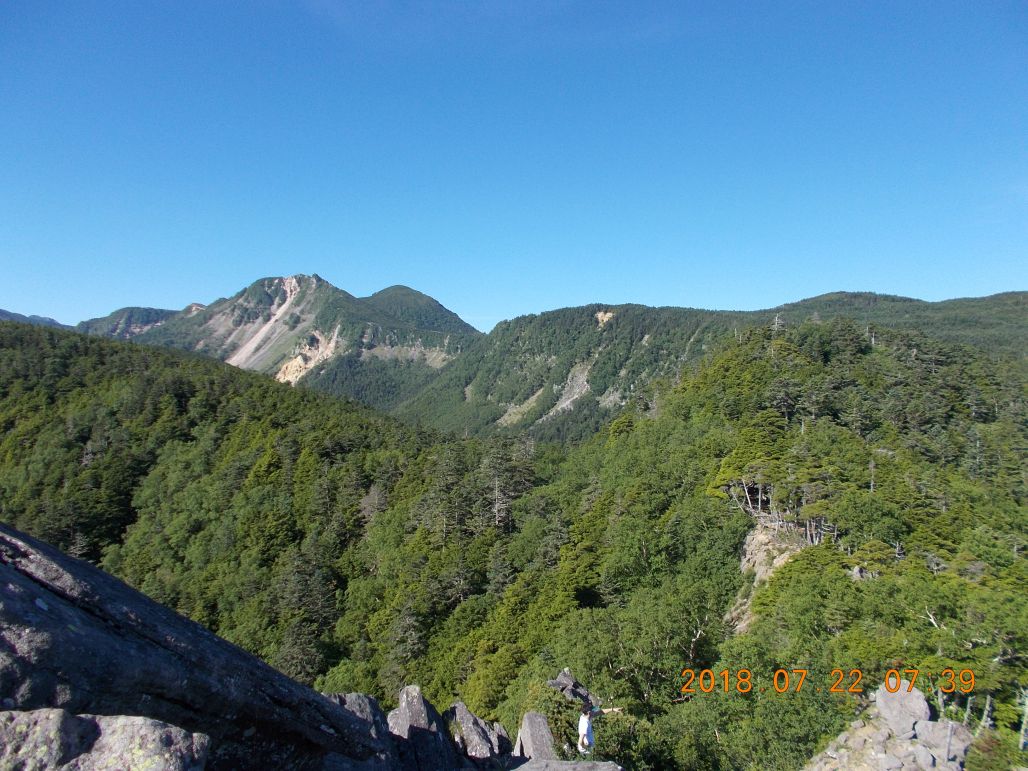 ニュウからの天狗岳