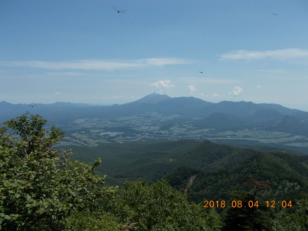 浅間山が綺麗に見えます