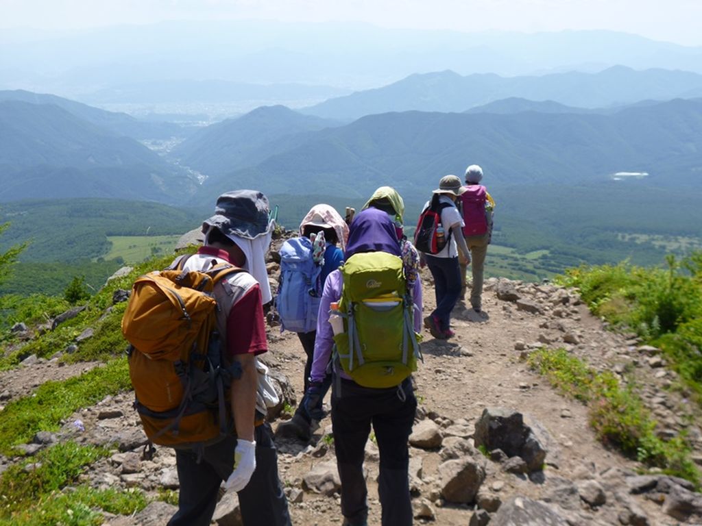 下山の開始です