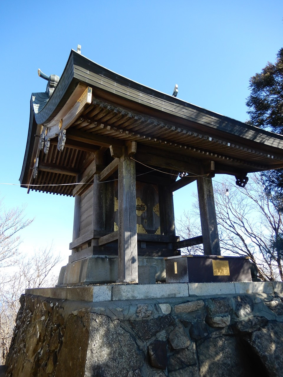 男体山御本殿へお参り