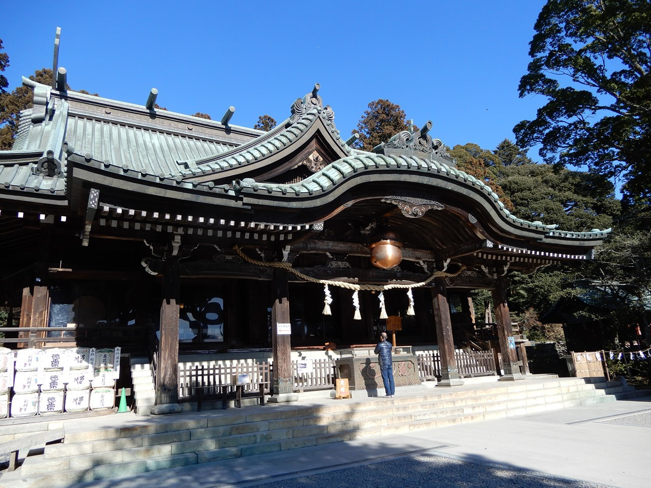 筑波山神社へ下山報告