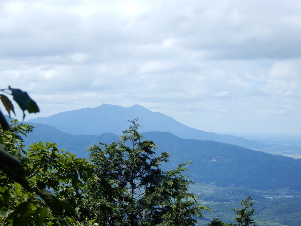 筑波山も見えます