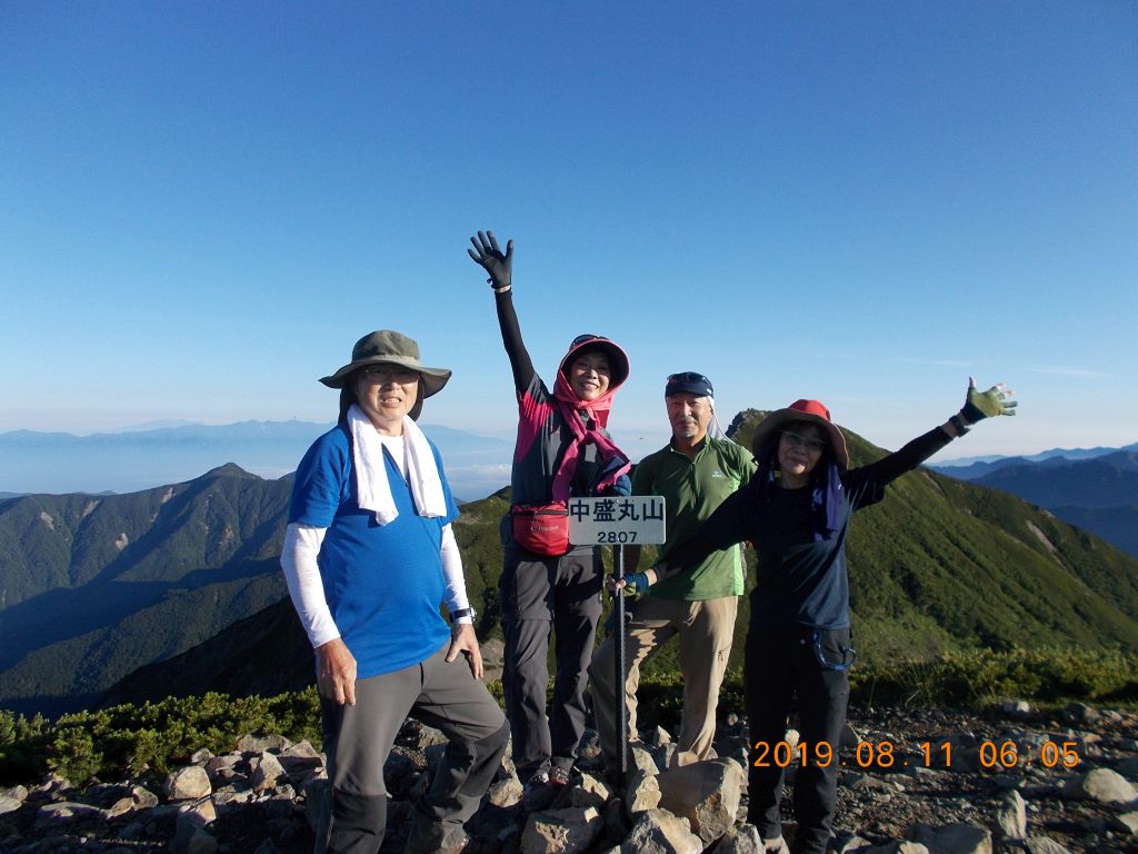 Day3：中盛丸山山頂