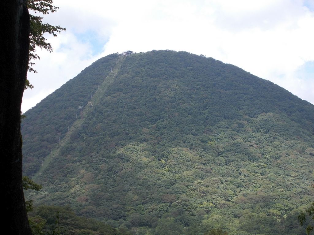 榛名富士が見えました