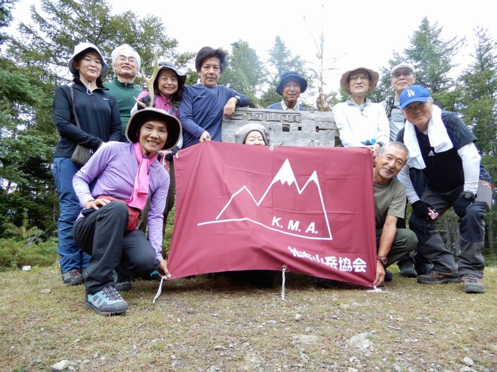 七面山集合写真