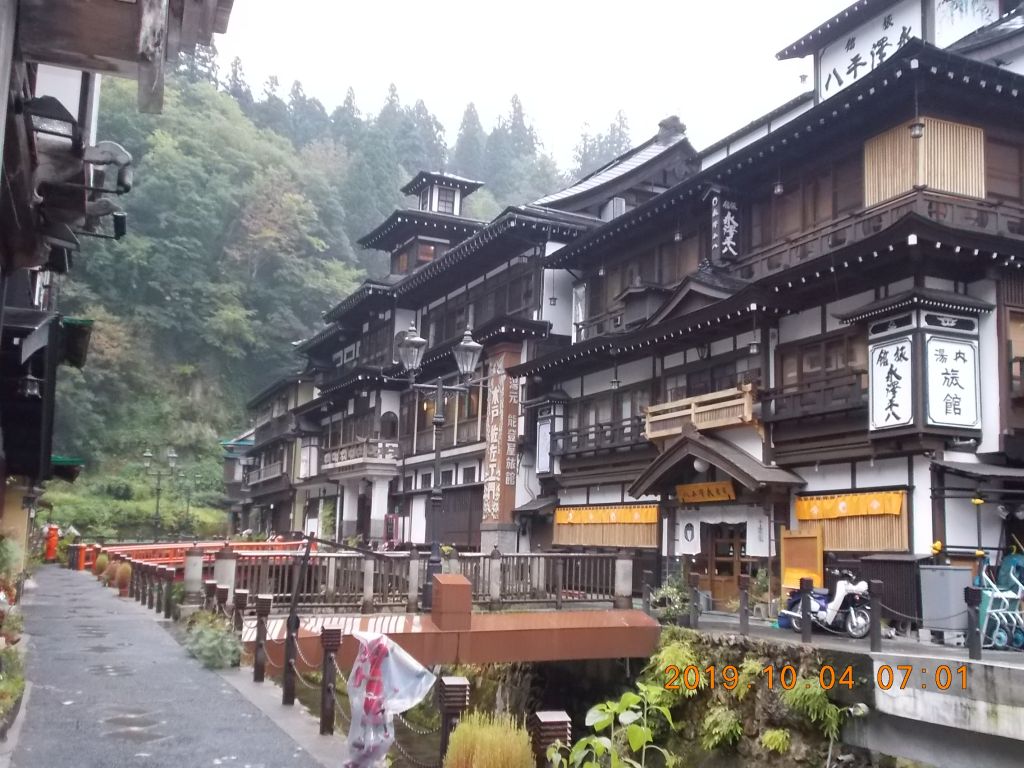 もう一度、銀山温泉の景色