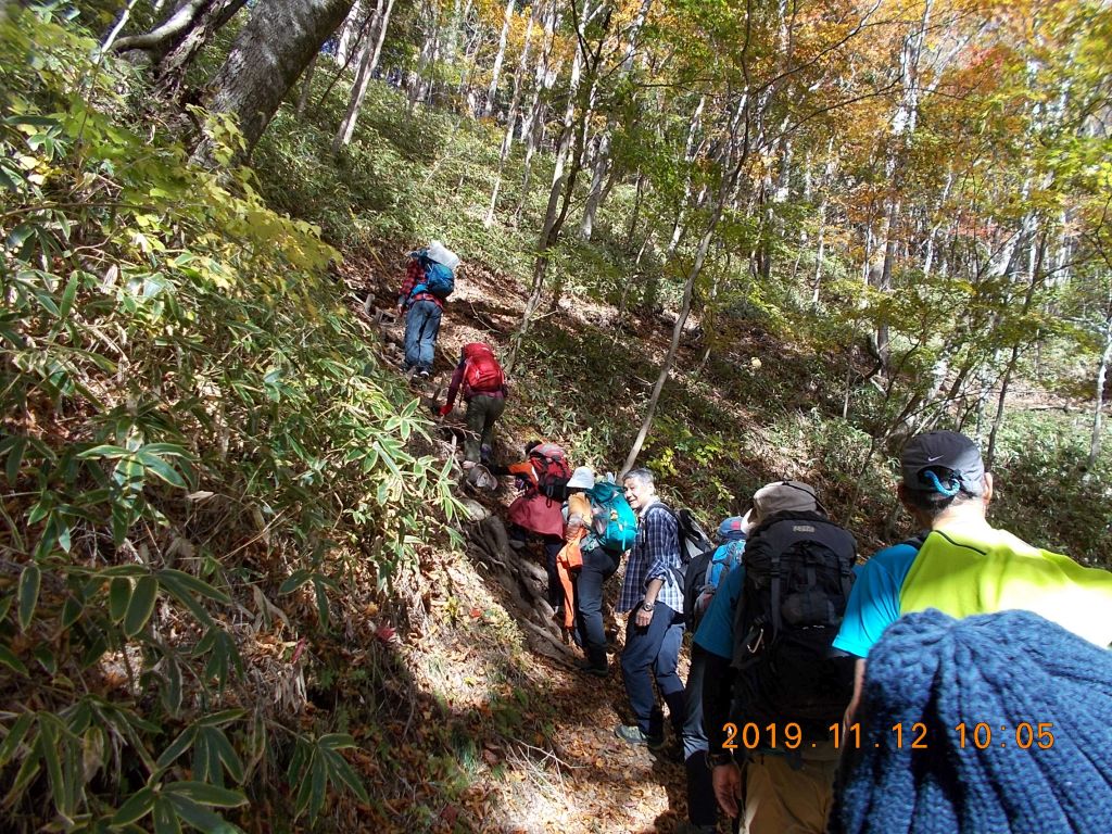 最大の難関がこの程度のなだらかな登りです