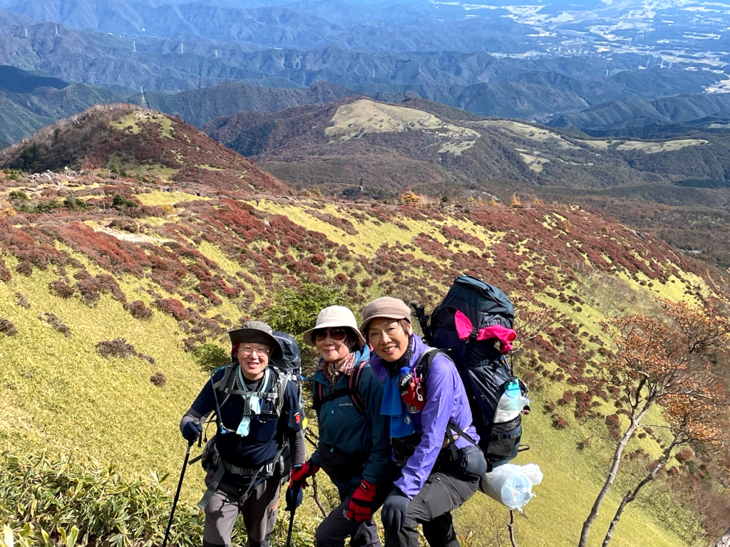 小春日和を感じる下山路