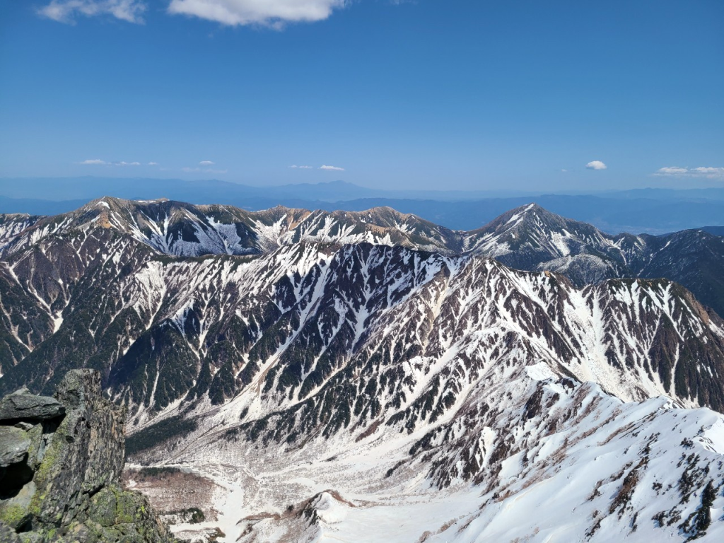 山頂は360度の展望