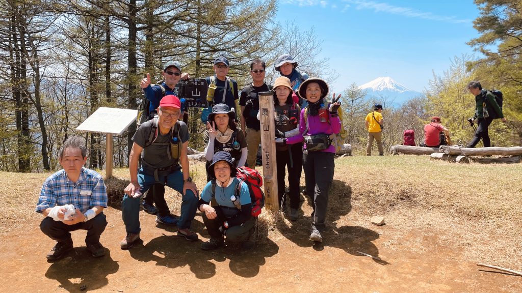 A班扇山頂上